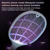 Electric Mosquito Swatter USB Household Electronic Mosquito Killer Rechargeable Mosquito Swatter Electric Shock Mosquito Killer