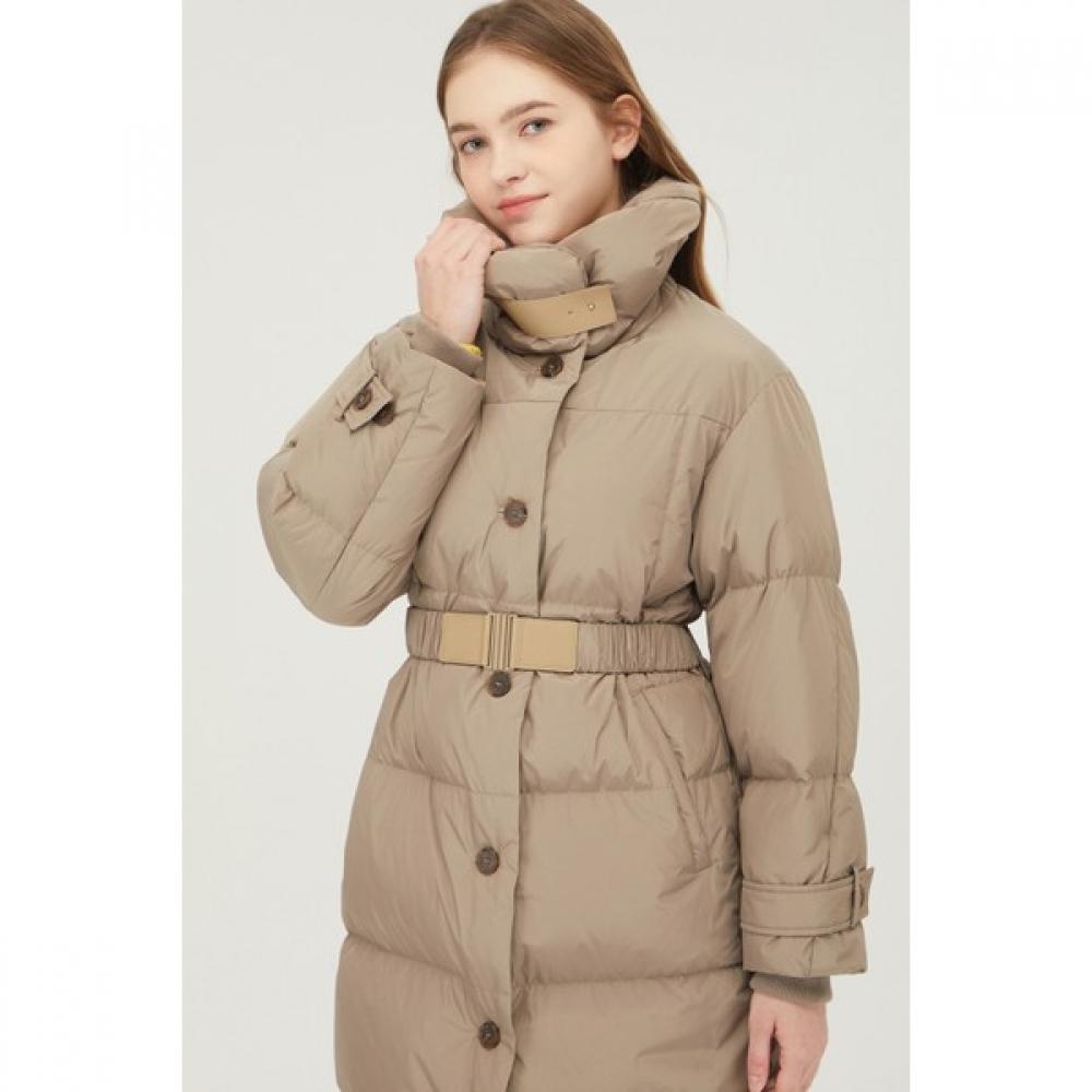 Benetton Высокий воротник с поясом и длинной подкладкой Bapdf8361 Bg