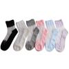 Women Sheer Crystal Lace Socks Transparent Ankle Socks with Ruffle Trim Stackable Fashion Footwear for Daily Wear