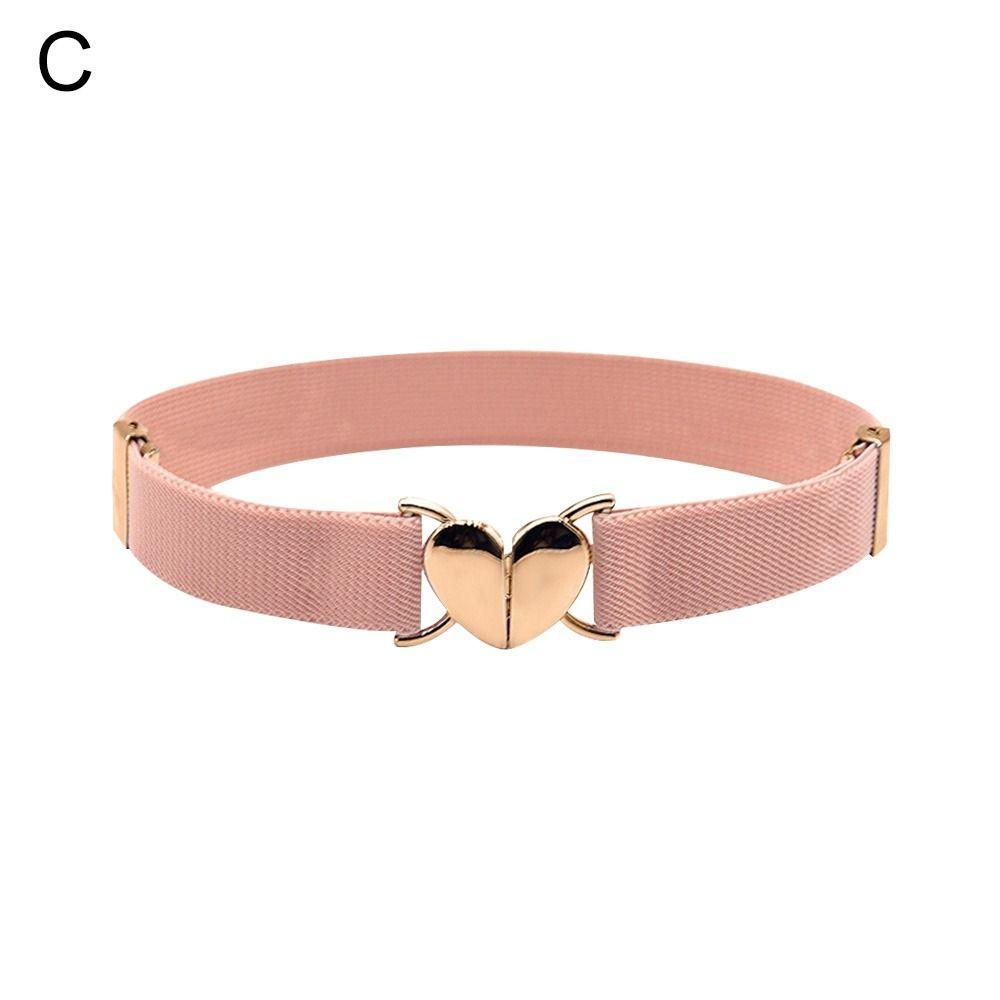Платье с пряжкой в виде сердца, украшение, декоративный пояс, эластичные ремни, поясной ремень, пояс