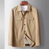 Весна и лето Инструментальная рубашка Версия куртка Высококачественная городская повседневная тонкая мужская куртка с лацканами