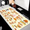 Bread Thief Theme Premium Non-slip Mouse Pad with Stitched Edges,Durable Rubber Material,for Desktop & Gaming Great Gifts