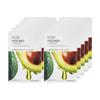 Ground Avocado Mask Sheet, 1 Pack, 10 Pieces
