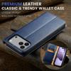 Магнитный чехол-книжка из кожи для iPhone 17 Pro Max 16 15 14 Plus 13 12 11 17 Air Кошелек Чехол для карт Coque Fundas