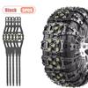 1/5/10PCS Heavy Duty Snow Chains Universal Fit for Car Truck SUV Ice Snow Traction Fishbone Design Durable Anti Slip Chains
