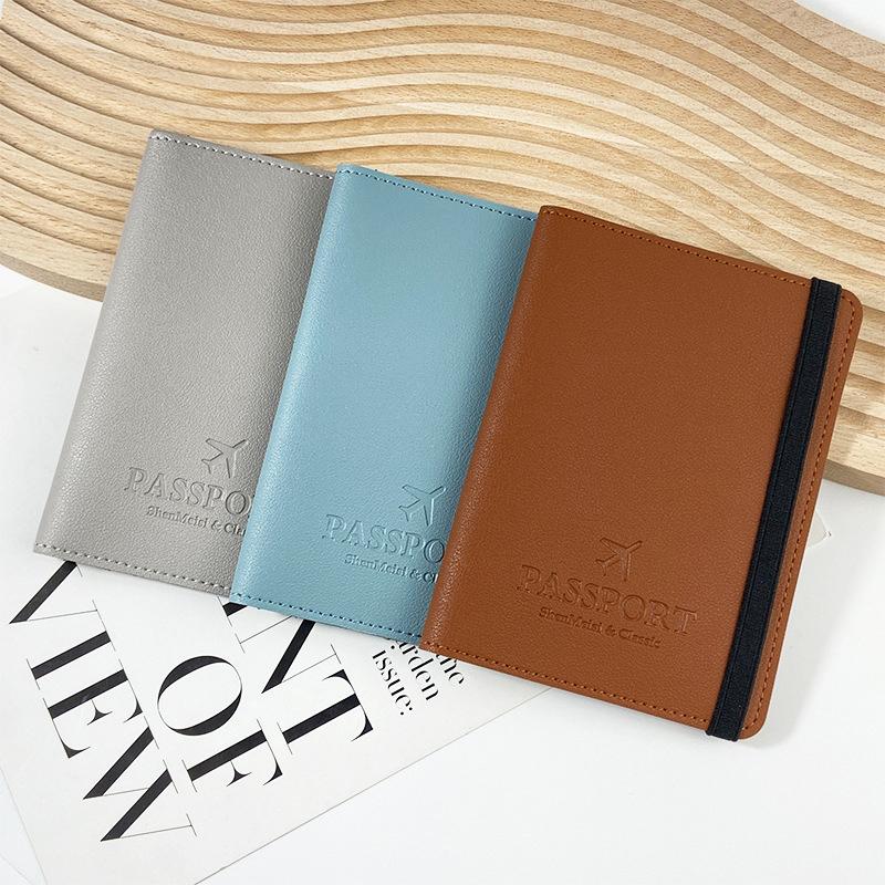 Водонепроницаемый держатель для паспорта, чехол для путешествий, PU кожаный кошелек для кредитных карт, симпатичная книжка для паспорта для женщин/мужчин, обложка для паспорта