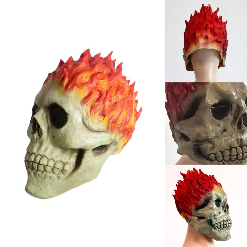 Хэллоуинский грим Маска Призрачного гонщика Череп Маска Бога машины Душа Война Маска машины
