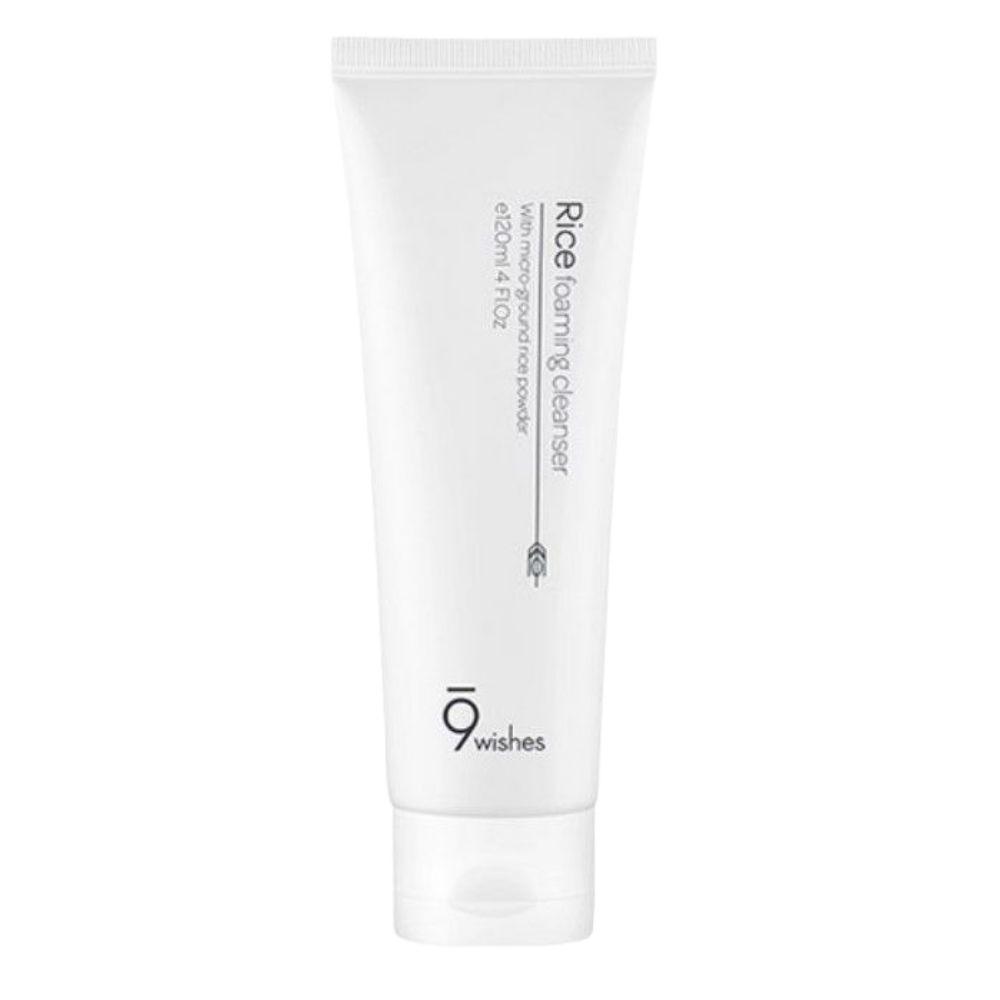9wishes Rice Foaming Cleanser Gentle Brightening & Exfoliating Foam 120ml