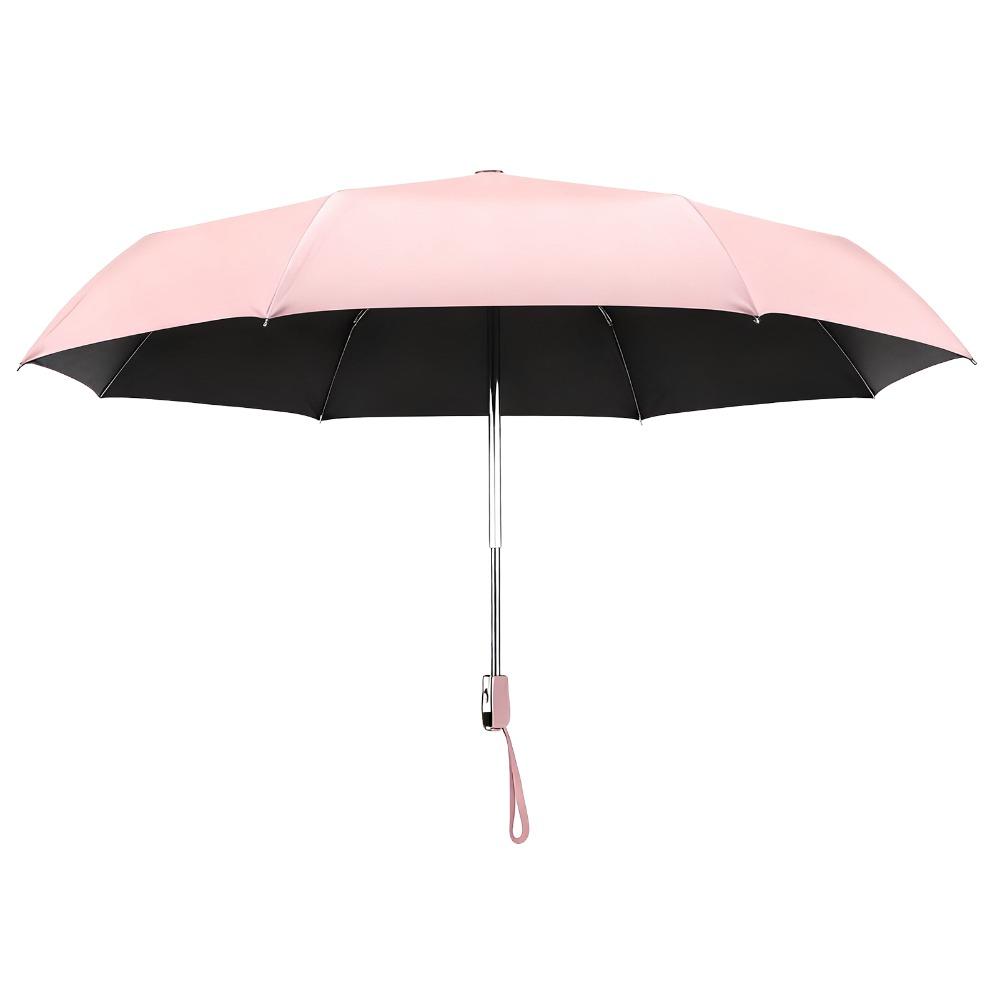 6 Ribs Sun Umbrella Automatic Open Close Folding Umbrella Ultralight Automatic Umbrella Daily Use