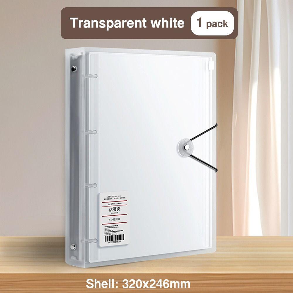 Loose Leaf Storage Booklet A4/A5/B5 Binder Photo Album Multifunctional Archives Bag  School