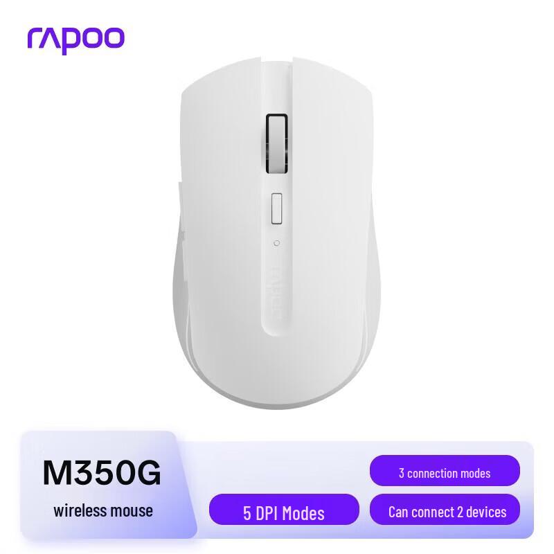 Беспроводная многорежимная бесшумная мышь Rapoo M350G