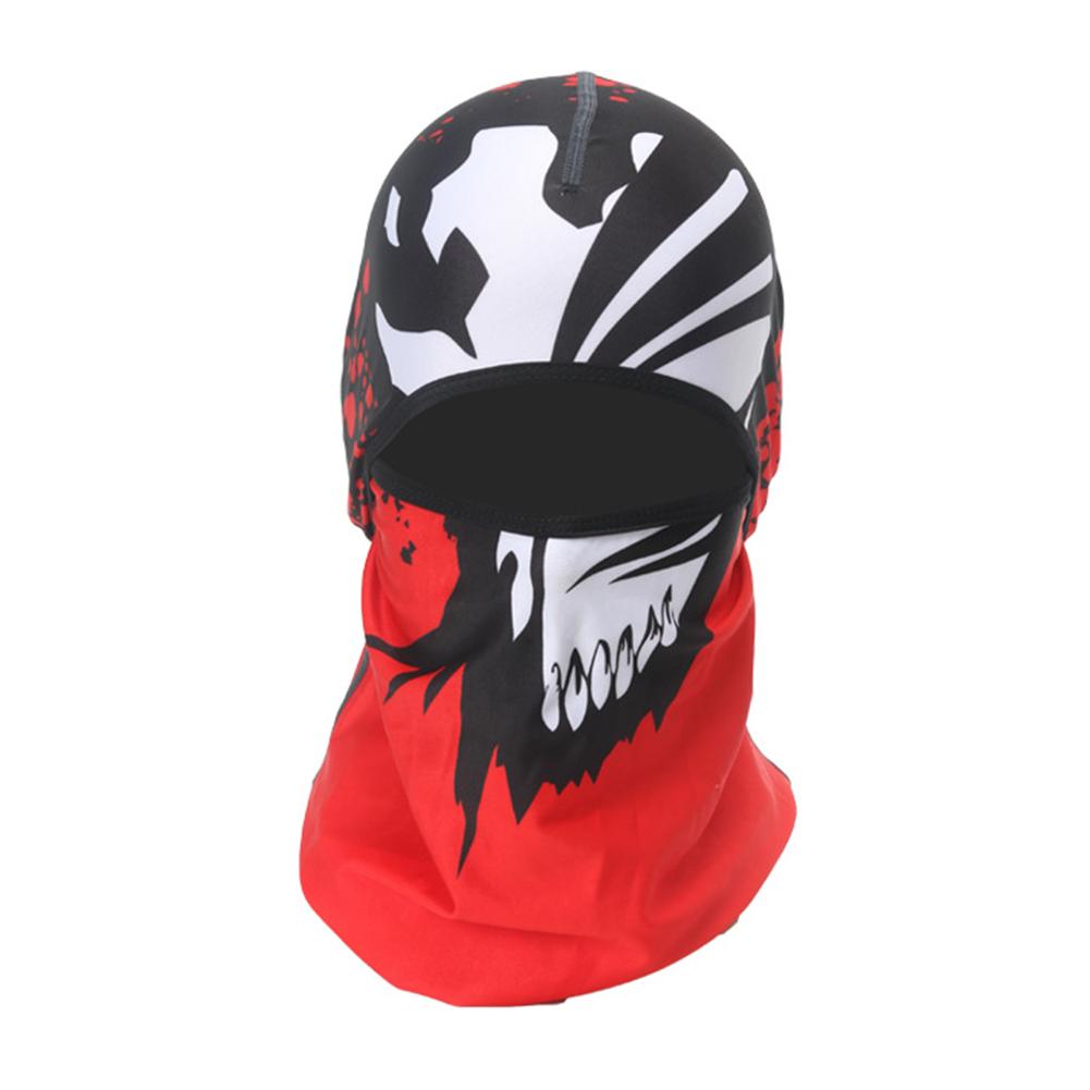 Skull Head Magic Turban Outdoor Sports Cycling Mountaineering Ski Headscarf Warm Breathable Mask