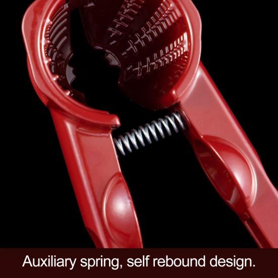 Полезный с нескользящей ручкой безопасный инструмент для орехоколов с фиксатором для орехоколов для дома