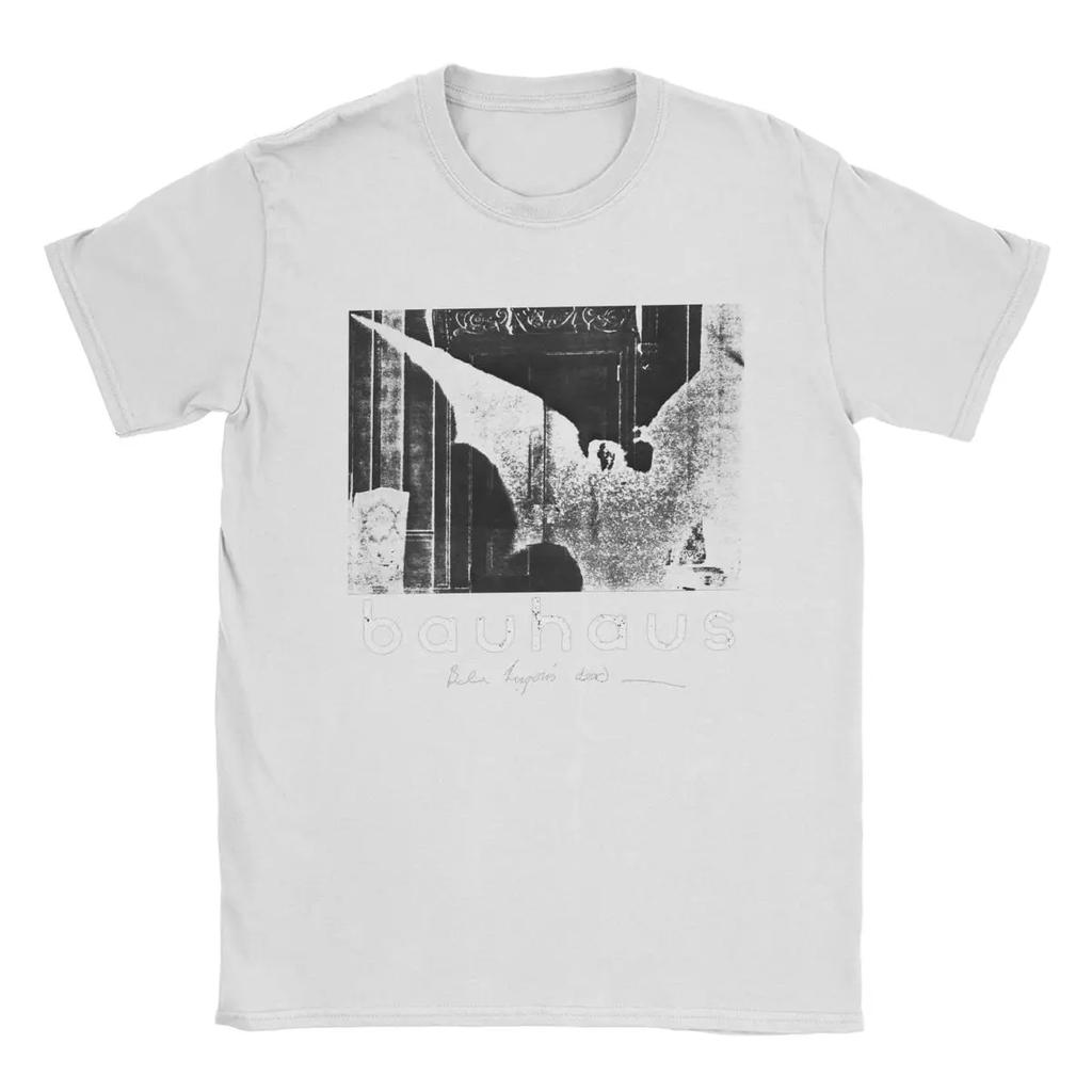 Bela Lugosi's Dead Horror Post Punk 80s Bauhaus T-Shirts for Men Funny Cotton Tees Short Sleeve T Shirts New Arrival Tops