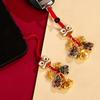 Fortune God Keychain Bag Accessories Versatile Party Favors Hanging Pendant Chinese Style Decorations