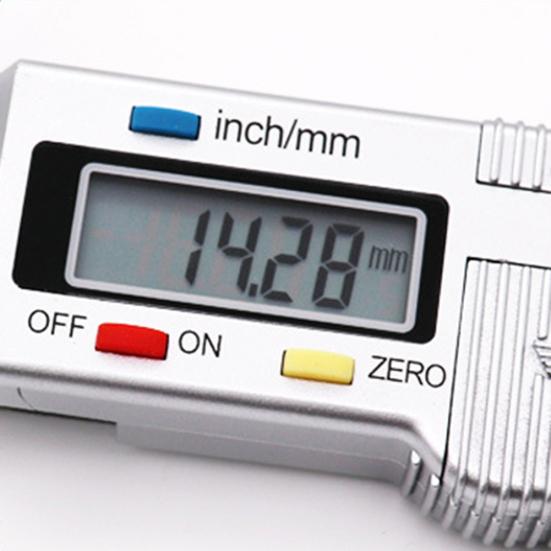 0-25mm Digital Car Tyre Tire Tread Depth Gauge Brake Pad Shoe Thickness Caliper