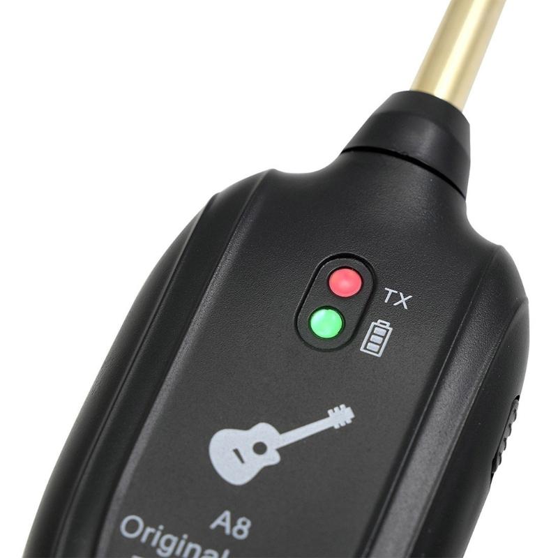 Wireless Guitar Transmitters Receiver UHF Wireless Guitar System Sound Wireless Transmitters Receiver for Guitar Bass