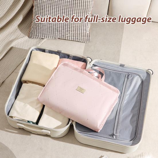 Travel Organizer Bag Large Capacity Foldable Storage Pouch with Multiple