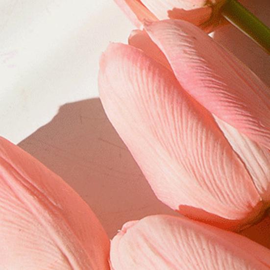 Декоративный искусственный цветок, яркий, свежий, сохраняющий скандинавский стиль, имитация тюльпана, домашний декор