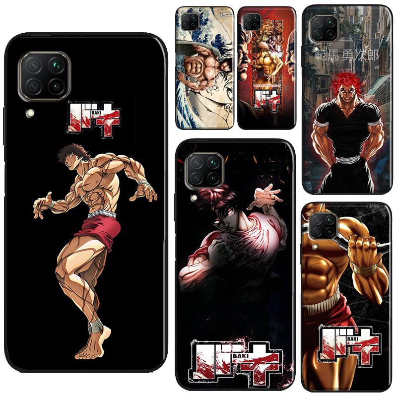 Baki the Grappler Japanese Anime Case For Huawei P30 Pro P20 P40 Mate 20 Lite P Smart 2021 2019 Nova 5T Honor 50 10i 9X 8X
