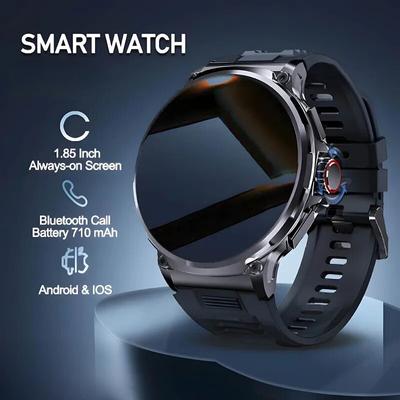 SACOSDING 1.85 большой экран 710 мАч аккумулятор Bluetooth звонки умные часы пульсометр кислород многофункциональные умные часы