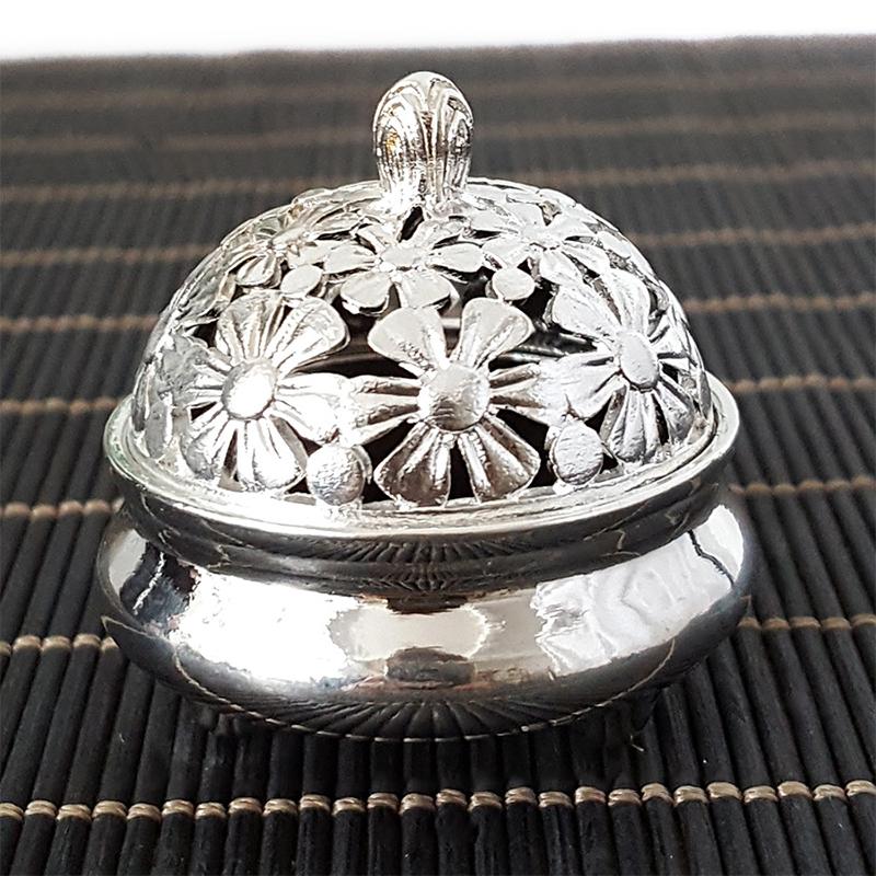 Новый новый сплавной курильница полый четырехногий держатель для палочек мини сандаловая курильница домашний декор