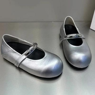 Модные балетки Женские лоферы Весеннее платье Лолита Сандалии Модная повседневная женская обувь Тренд 2025 Платформа Неглубокие Женские туфли