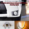 Светодиодные дневные ходовые огни для переднего бампера для Subaru Forester 2013-2018