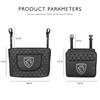 Car Backseat Storage Box Protector Hanging Organizer Bag For Peugeot 5008 508 408 4008 308 3008 208 2008 Landtrek Rifter 301 108