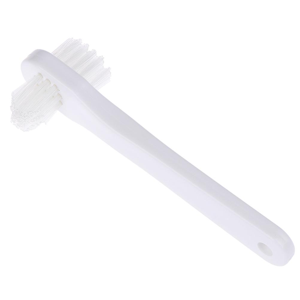 1Pcs Denture Toothbrush Cleaning Brush Double Sided Denture Brush Invisible Braces Orthodontic Retainer Descaling Brush