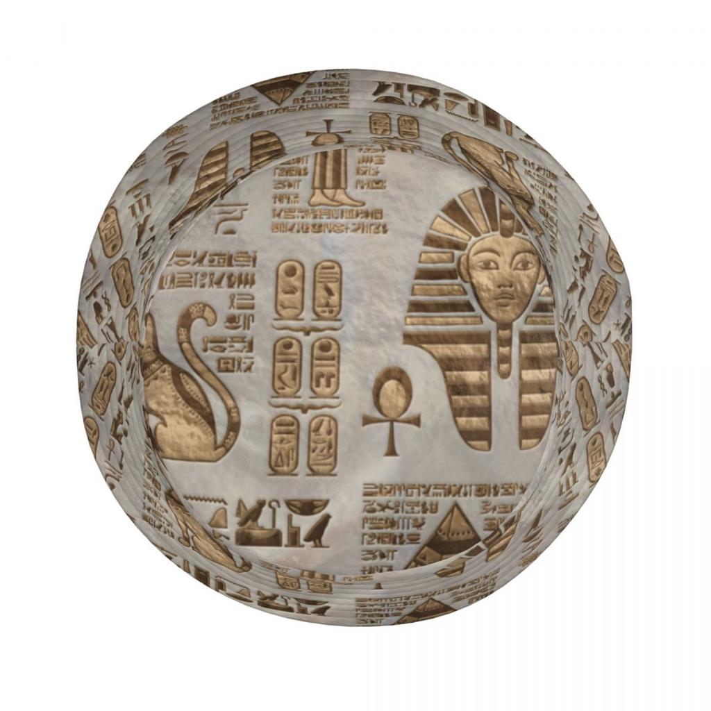 Панама с египетскими иероглифами и божествами для женщин, летняя шляпа унисекс с египетским фараоном, стильная шляпа для кемпинга, рыбацкие шапки