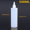 10-1000Ml Empty Plastic Squeeze Dropper Bottle With Screw Cap Semi-Transparent Eyes Liquid Ink Oil Paint Pigment Container