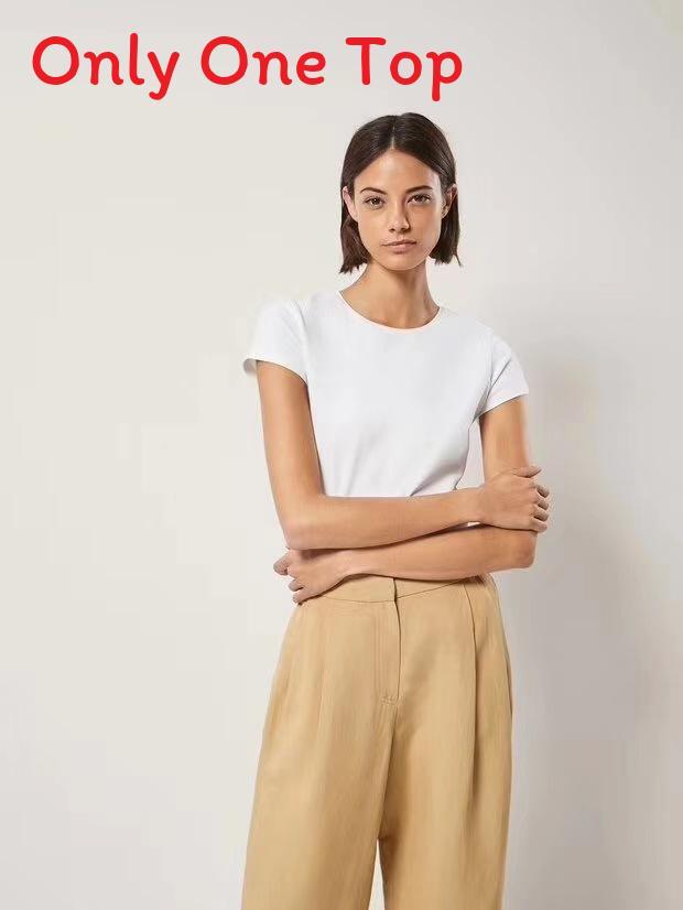 Cotton Short Sleeve T Shirt For Women Summer Casual Slim Fit Comfort Top