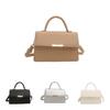Chic Urban Style Pu Leather Handbag For Women 2024 Trendy Summer Shoulder Bag