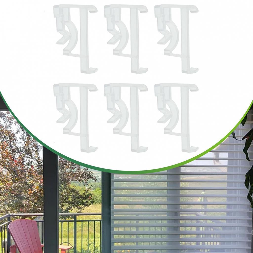 Аксессуары Клипсы для штор Ванная Прозрачные Для Жалюзи Ламбрекена