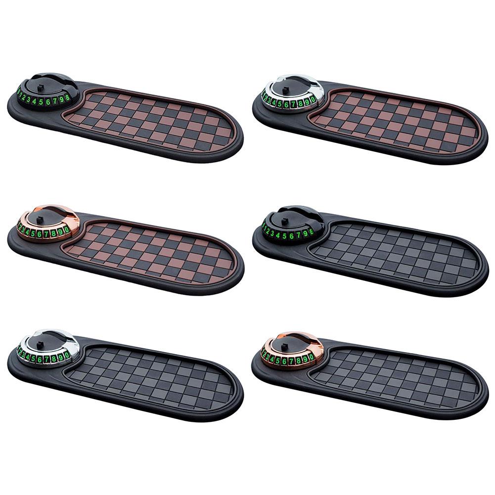 Многофункциональные Автомобильные Коврики Нескользящие Панель Приборов Держатель для Телефона Силиконовая Накладка на Панель Автомобиля