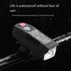 Bicycles Front Lamp Cycling Head Lamp Head Light Rechargeable Bike Front Light Watertight Bicycles Handlebars Flashlight