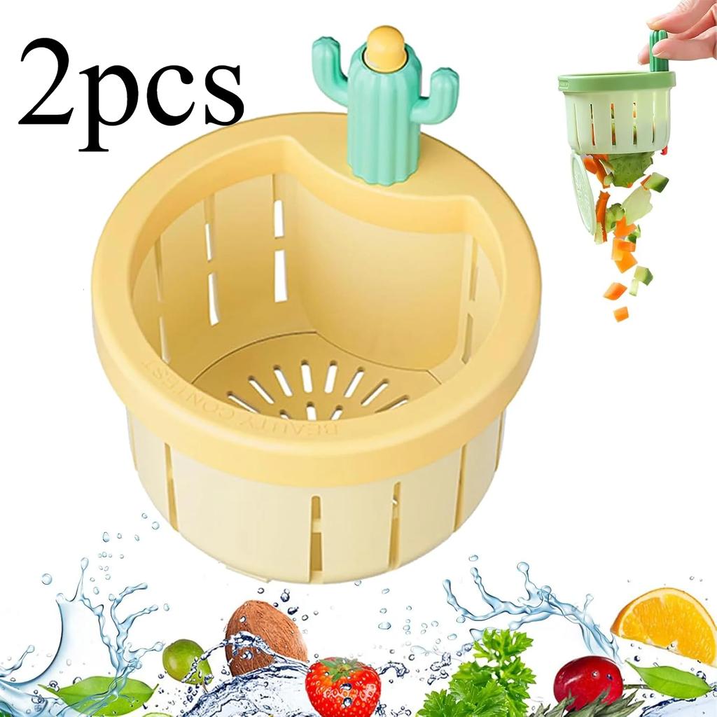 Фильтр для слива кухонной раковины Cactus Фильтр для слива кухонной раковины Cactus Пресс-автоматическая корзина для слива Многофункциональные аксессуары для дома