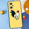 Chubby Chicken For Realme GT 6 6T 5 GT7 Pro C61 C75 C55 C51 C21Y C25S C67 C53 13 12 10 11 14 Pro Plus Case