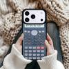 Ретро Странный Забавный Калькулятор cell Магнитный Чехол для Телефона для iPhone 17 16 15 12 13 Pro Max 14 Plus 11 Жесткая Крышка с MagSafe