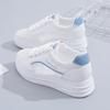 1752 обувь женская спортивная маленькая белая обувь женская обувь лето толстая подошва новая универсальная популярная 2025 увеличение роста сетчатая обувь