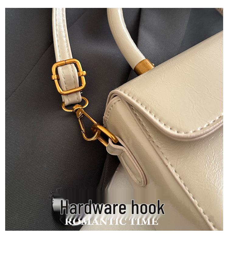 Трендовая женская маленькая квадратная сумка на одно плечо и через плечо 2025: Модная сумка для поездок на работу