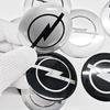 4pcs 3D 56mm 60mm 65mm Car Wheel Hub Centre Cap For Opel Badge Emblem Hub Center Cover Car Logo Sticker Styling Accessories