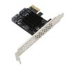 Карта расширения PCIe на SATA 3.0 6 Гбит/с Передача Стабильная Подключи и играй Контроллер PCIe SATA 3.0