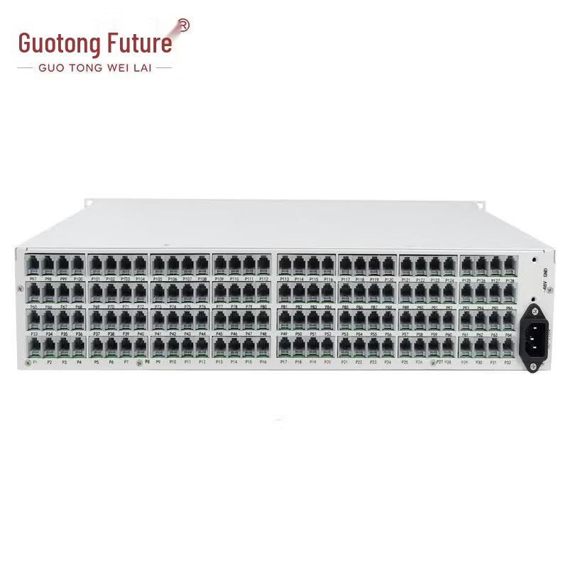 Оптический трансивер Guotong Future на 128 каналов для телефонии и сети Gigabit Ethernet