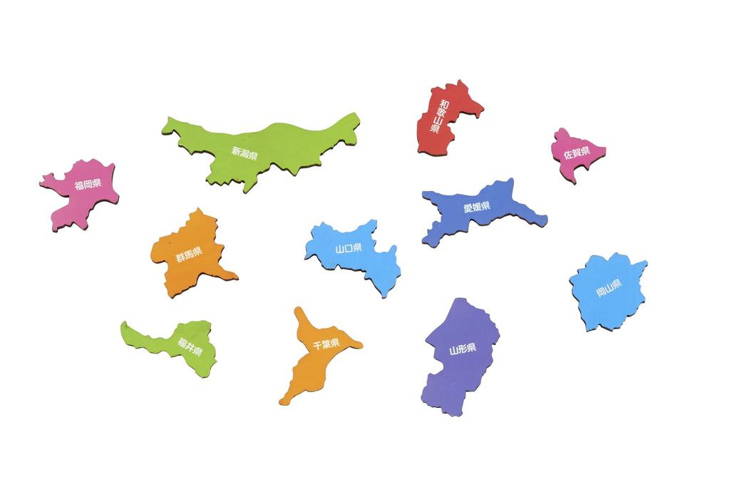 Gakken Wooden Puzzle Map of Japan That You Can Understand While Playing 5 Years Old and 83809 Gakken's (target Age Over)