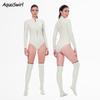 Womens Neoprene Wetsuit Jumpsuit Snorkeling Diving Surfing Warm Quick-Dry Slim Fit Water Sports Swimwear