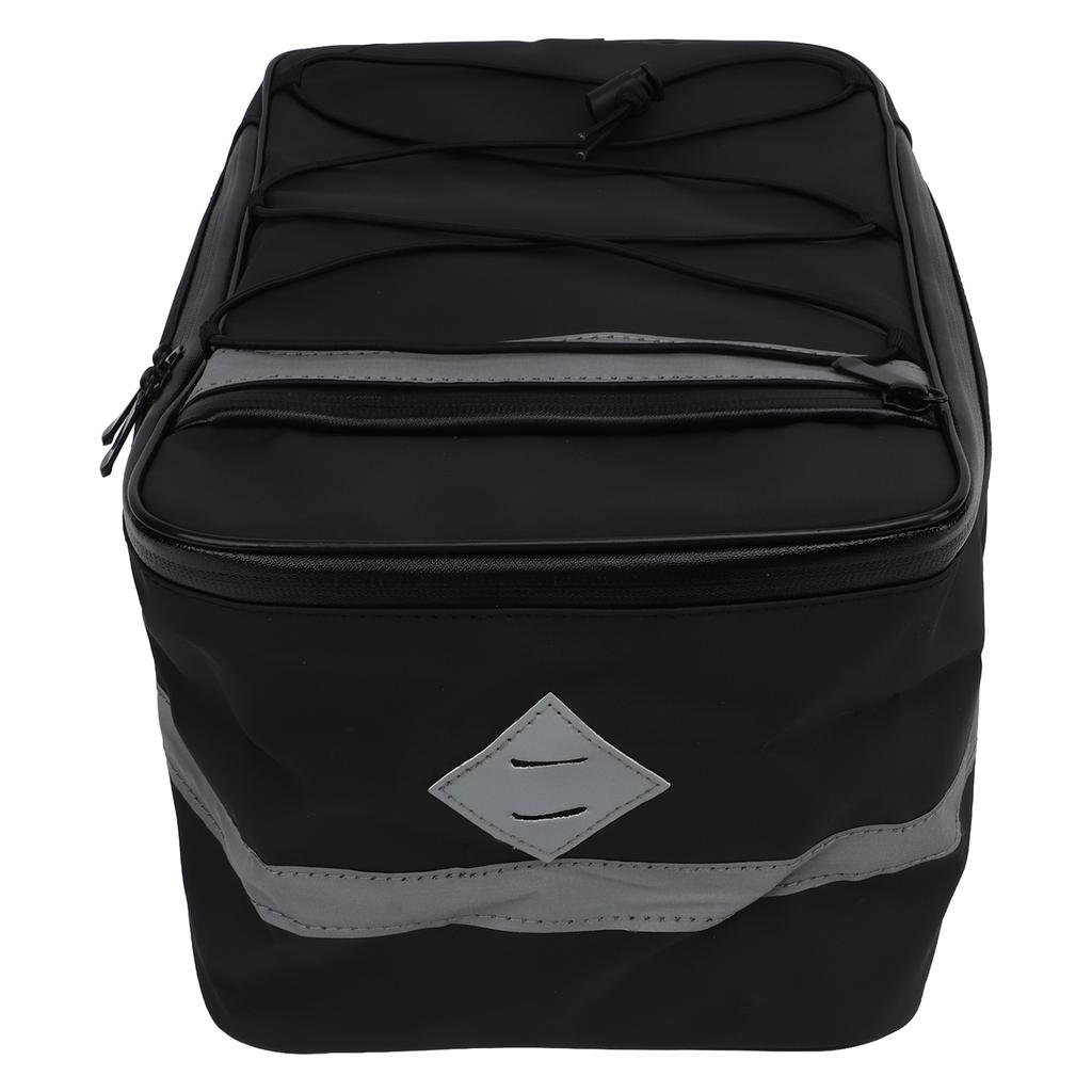 Сумка для заднего багажника велосипеда, водонепроницаемая, светоотражающая, большой емкости, с чехлом для дождя