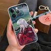 Чехол для телефона Samsung S26 S25 S24 S23 S22 S21 S20 FE Note20 Note10 Аниме Инуяша Plus Ultra Edge 5G Прозрачный Мягкий ТПУ Чехол