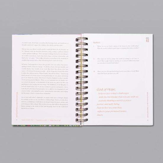 Women Bible Encouraging Spiritual Journey Study 52-Week Spiral Bound Bible Structured Learning Growth Support Groups Application